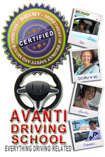 avanti driving school Private Driving Lessons and Traffic School for Points